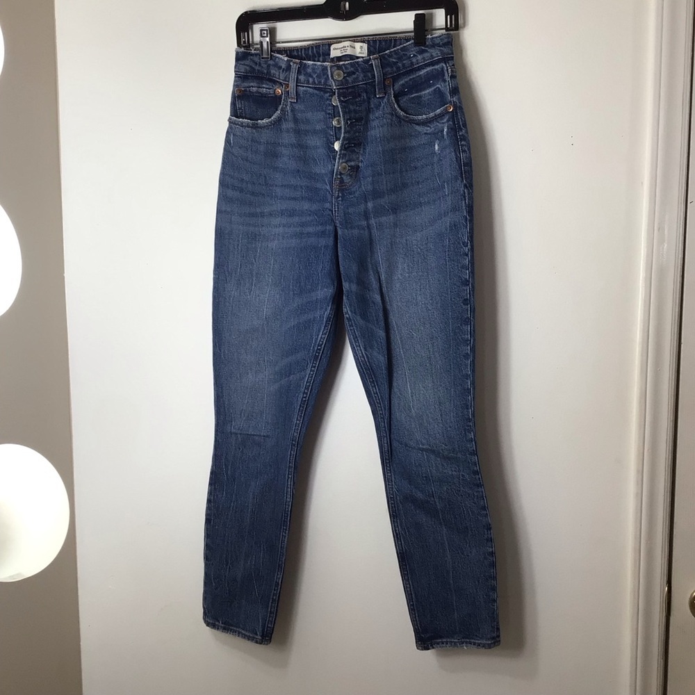 Abercrombie & Fitch jeans women 26 blue skinny high rise